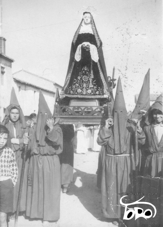 Virgen Mara a mitad de 1960