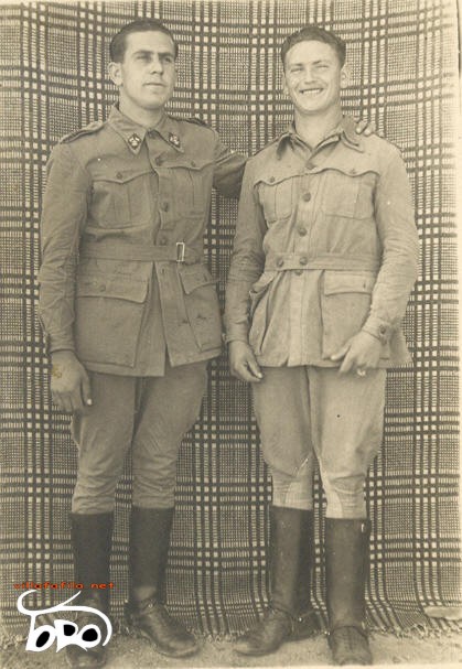 Los soldados, D. Agust�n Dom�nguez Copete y Francisco Mart�nez Castro