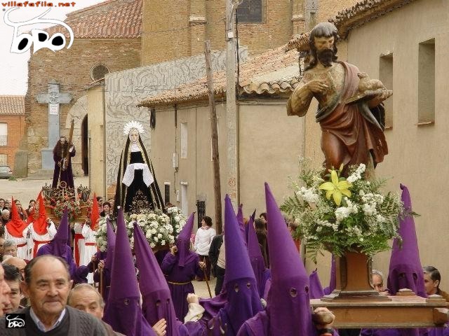 Procisión del Encuentro 2006, San Juan, María y Jesús Nazareno